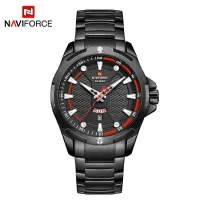 NAVIFORCE NF9161 Men's Wrist Watch Waterproof Business Casual Watches Date Display Quartz Stainless Steel Male Clock